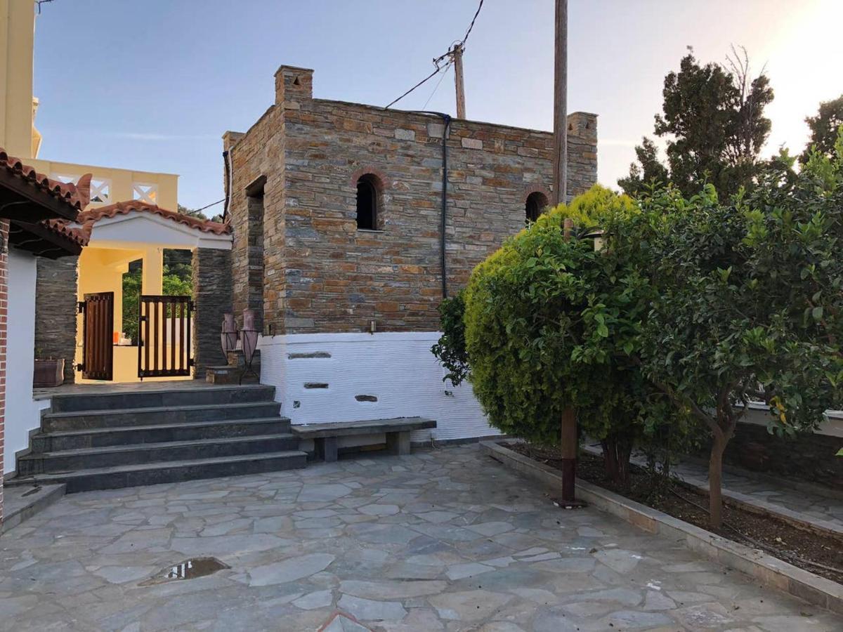 Stone Nest Andros Villa Livádhia Exterior foto