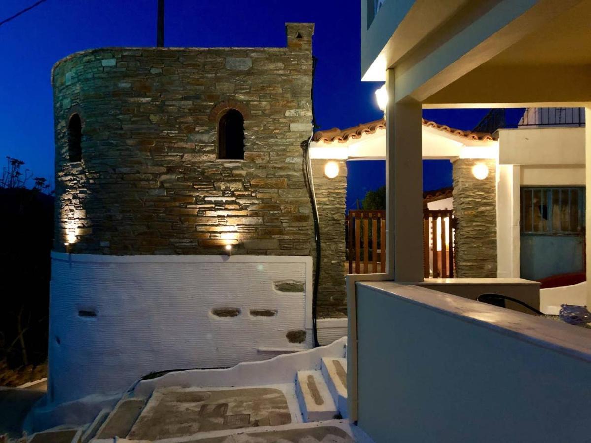 Stone Nest Andros Villa Livádhia Exterior foto